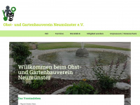 gartenbauverein-neumuenster.de Webseite Vorschau