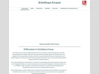 schuhhaus-krause.de Webseite Vorschau