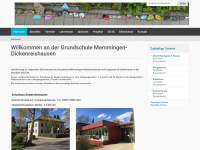 schule-dickenreishausen.de Webseite Vorschau