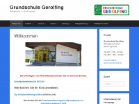 schule-gerolfing.de Webseite Vorschau