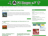 fchorgau.de Webseite Vorschau