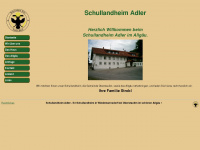schullandheim-adler.de Webseite Vorschau
