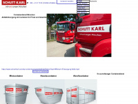 schutt-karl.com Webseite Vorschau
