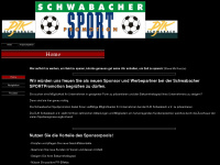schwabacher-sportpromotion.de Webseite Vorschau