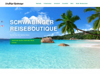 schwabinger-reiseboutique.de Webseite Vorschau