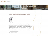 auinger-raum.at Webseite Vorschau