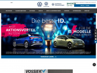 vossiek.de Webseite Vorschau
