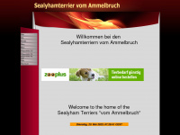 sealyhamterrier.de Webseite Vorschau