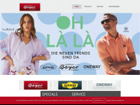 modehaus-bayer.de Webseite Vorschau