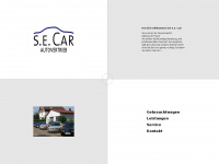 se-car.de Webseite Vorschau