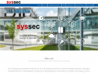 syssec.at Webseite Vorschau