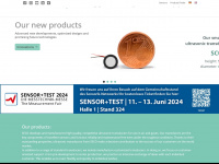 seco-sensor.de Webseite Vorschau