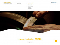seidel-schleifservice.de Webseite Vorschau