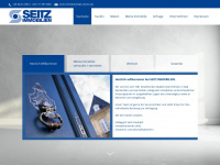 seitz-immobilien.de Webseite Vorschau