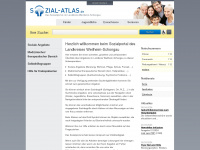 sozial-atlas.de Webseite Vorschau