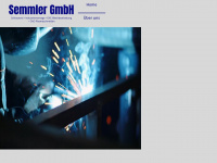 semmler-metallbau.de Webseite Vorschau