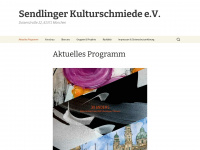 sendlinger-kulturschmiede.de Webseite Vorschau