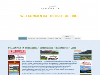 thierseetal.com Webseite Vorschau