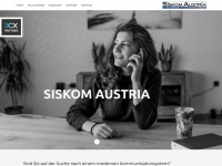 siskom.at Webseite Vorschau