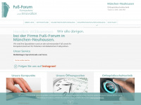 fuss-forum.com Webseite Vorschau