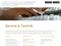 service-technik.com Webseite Vorschau