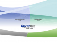 seventec.de Webseite Vorschau