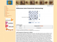 schachclub-unterhaching.de Webseite Vorschau