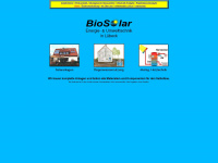 bio-solar.de Webseite Vorschau