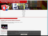 ff-ising.de Webseite Vorschau