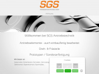 sgs-antriebstechnik.com Webseite Vorschau