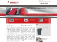 sherpa.de Webseite Vorschau
