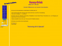 sunny-drink.de Webseite Vorschau