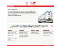 signumbau.de Webseite Vorschau