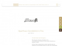 gondeblick.at Webseite Vorschau
