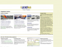 gradaus.de Webseite Vorschau