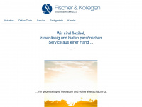 stb-fischer-vof.de Webseite Vorschau