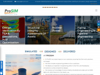 pro-sim.com Webseite Vorschau