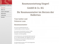 singerl.de Webseite Vorschau
