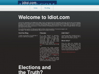 idiot.com Webseite Vorschau