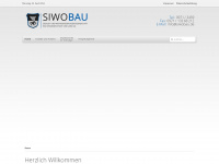 siwobau.de Webseite Vorschau