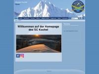 skiclub-kochel.de Webseite Vorschau