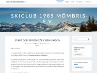 skiclub-moembris.de Webseite Vorschau