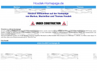 houdek-homepage.de Webseite Vorschau
