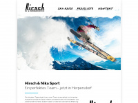 ski-service.de Webseite Vorschau