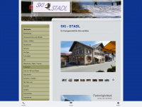 ski-stadl.de Webseite Vorschau