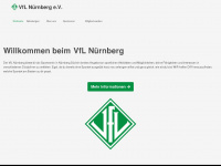 vfl-nuernberg.de Webseite Vorschau