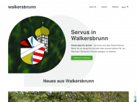 walkersbrunn.com Webseite Vorschau