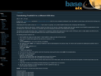 base6.com Webseite Vorschau