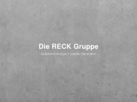reck-technik.de Webseite Vorschau