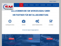 sm-werkzeugbau.de Webseite Vorschau